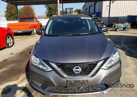 2017 Nissan Sentra S из США, поврежденный, VIN 3N1AB7AP9HY354462